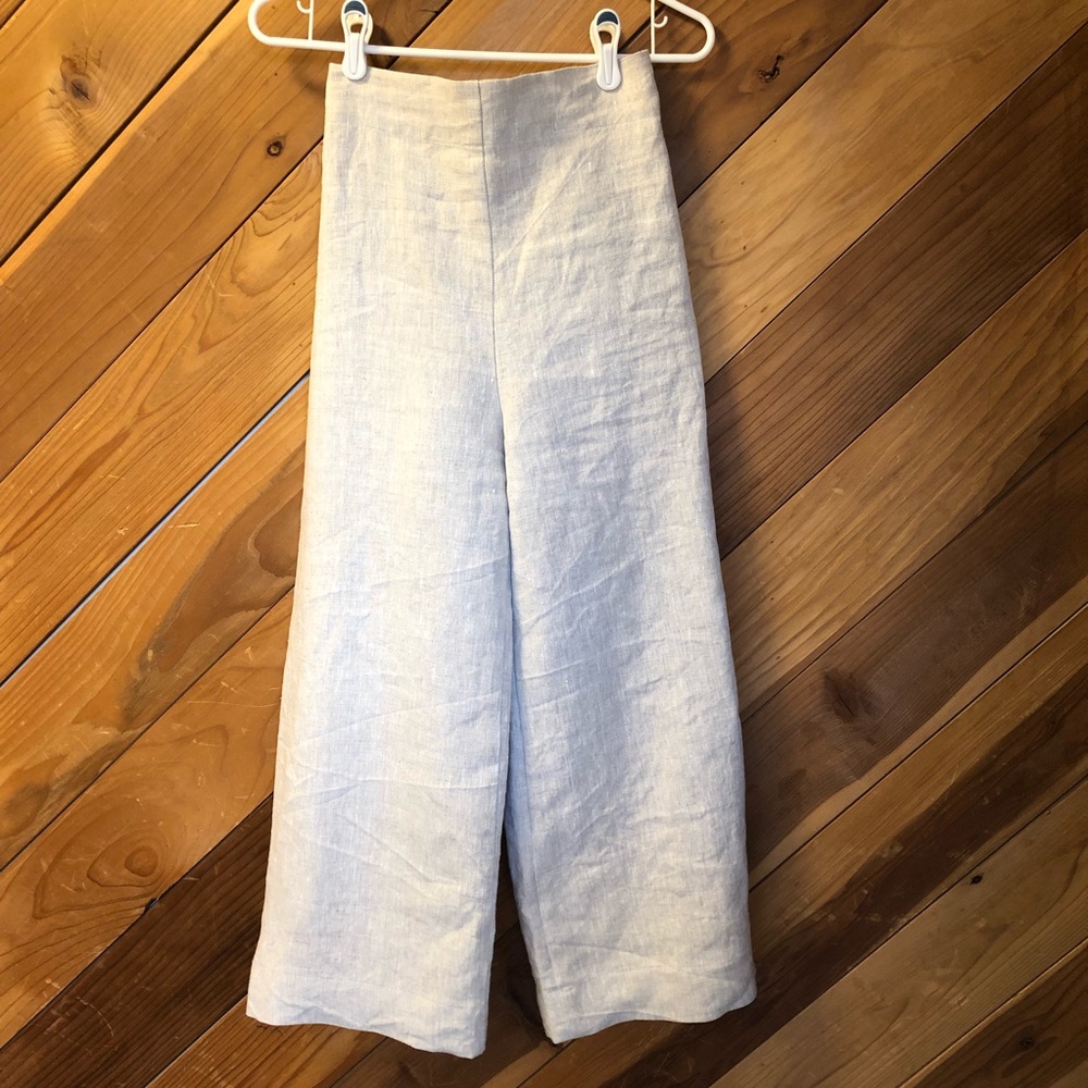 Only Child Linen Wide Leg Pants